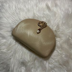 Gold clutch with Snake